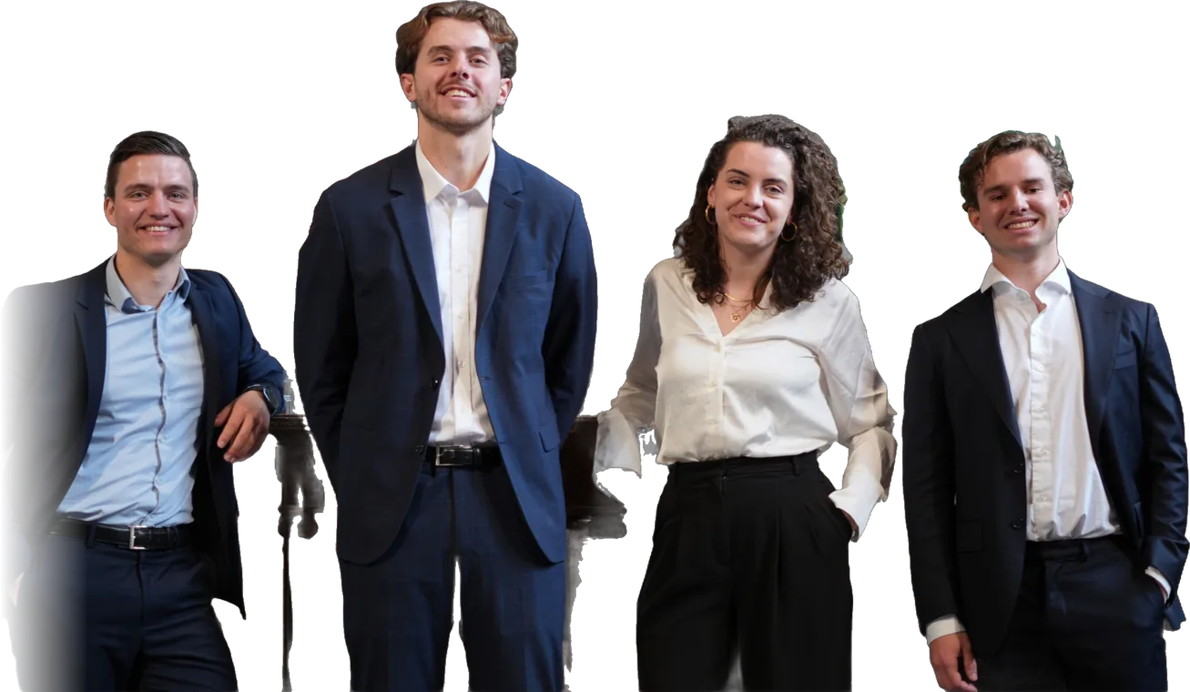 Vier student consultants van Student Consultant