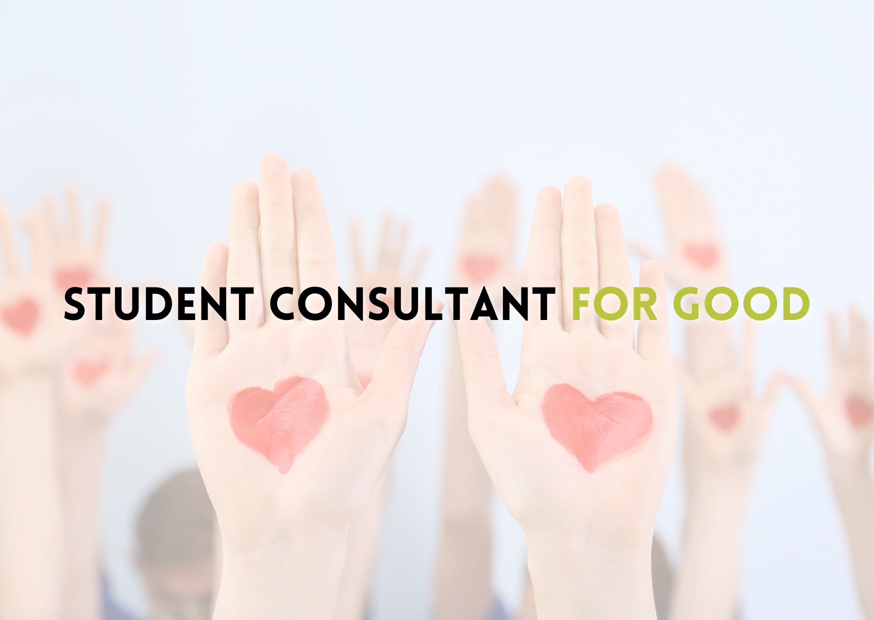 Student Consultant For Good