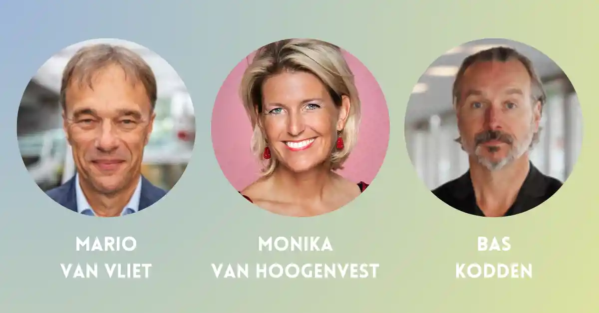 Raad van Advies van Student Consultant bestaande uit Mario van Vliet, Monika van Hoogenvest en Bas Kodden